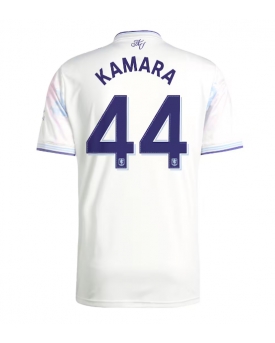 Aston Villa Boubacar Kamara #44 Maglia Gara Terza Repliche 2025-26 Maniche Corte
